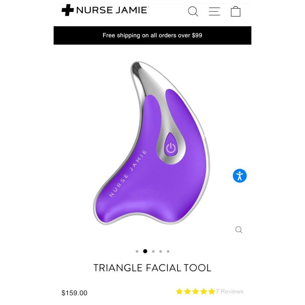 Nurse Jamie Triangle Facial Tool - Picture 2 of 4